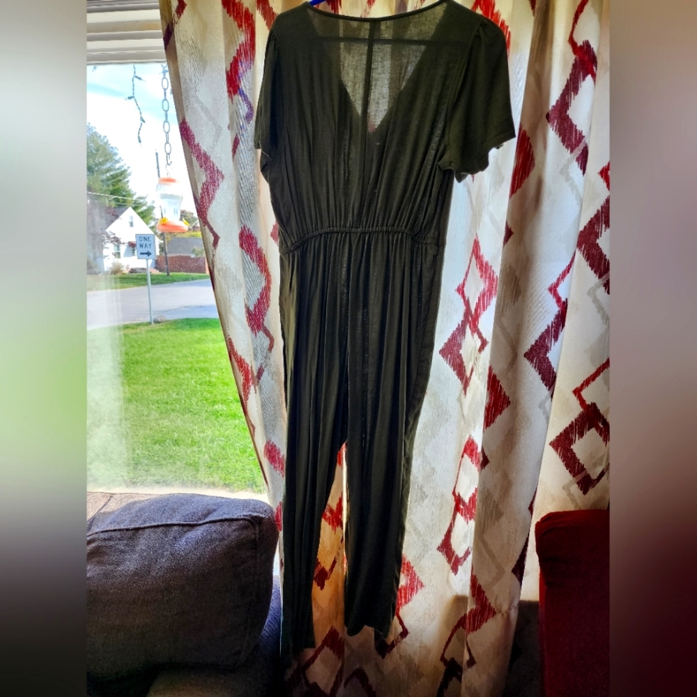 Long pant romper